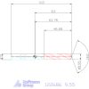Holex Holex Pro INOX VHM nagy teljesítményű fúró hengeres szárral DIN 6535 HB 9,55 mm