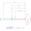 Holex Holex Pro INOX VHM nagy teljesítményű fúró hengeres szárral DIN 6535 HE 10,8 mm