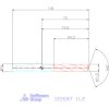 Holex Holex Pro INOX VHM nagy teljesítményű fúró hengeres szárral DIN 6535 HE 11,2 mm