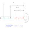 Holex Holex Pro INOX VHM nagy teljesítményű fúró hengeres szárral DIN 6535 HE 12,5 mm