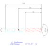 Holex Holex Pro INOX VHM nagy teljesítményű fúró hengeres szárral DIN 6535 HE 14 mm