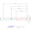 Holex Holex Pro INOX VHM nagy teljesítményű fúró hengeres szárral DIN 6535 HE 17,8 mm
