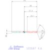 Holex Holex Pro INOX VHM nagy teljesítményű fúró hengeres szárral DIN 6535 HE 4,6 mm