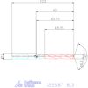 Holex Holex Pro INOX VHM nagy teljesítményű fúró hengeres szárral DIN 6535 HE 8,3 mm