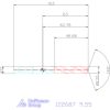Holex Holex Pro INOX VHM nagy teljesítményű fúró hengeres szárral DIN 6535 HE 9,55 mm