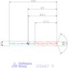 HOLEX Pro INOX VHM nagy teljesítményű fúró hengeres szárral DIN 6535 HE 9 mm