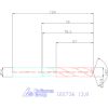 Garant VHM-HPC fúró hengeres szárral DIN 6535 HA 13,8 mm