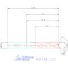 Garant VHM-HPC fúró Weldon DIN 6535 HB 13,5 mm