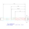 Garant VHM-HPC fúró Weldon DIN 6535 HB 14,8 mm