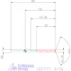 Holex VHM fúró, hengeres szárral DIN 6535 HA 3/16
