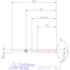Holex VHM fúró, hengeres szárral DIN 6535 HA 5,3