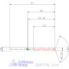 Holex Holex Pro Steel VHM fúró hengeres szárral DIN 6535 HA 1/4