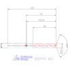 Holex Holex Pro Steel VHM fúró, Weldon DIN 6535 HB 10,1
