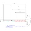 Holex Holex Pro Steel VHM fúró, Weldon DIN 6535 HB 10,2