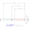 Holex Holex Pro Steel VHM fúró, Weldon DIN 6535 HB 12