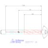 HOLEX Pro Steel VHM fúró, Weldon DIN 6535 HB 14
