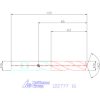 HOLEX Pro Steel VHM fúró, Weldon DIN 6535 HB 16