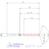 Holex Holex Pro Steel VHM fúró, Weldon DIN 6535 HB 1/4