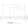 HOLEX Pro Steel VHM fúró, Weldon DIN 6535 HB 20