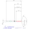 Holex Holex Pro Steel VHM fúró, Weldon DIN 6535 HB 3,3