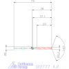 Holex Holex Pro Steel VHM fúró, Weldon DIN 6535 HB 4,2