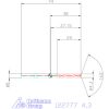 Holex Holex Pro Steel VHM fúró, Weldon DIN 6535 HB 4,3