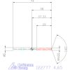 Holex Holex Pro Steel VHM fúró, Weldon DIN 6535 HB 4,65