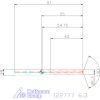 Holex Holex Pro Steel VHM fúró, Weldon DIN 6535 HB 6,3