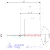 Holex Holex Pro Steel VHM fúró, Weldon DIN 6535 HB 7,2