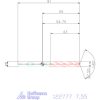 Holex Holex Pro Steel VHM fúró, Weldon DIN 6535 HB 7,55