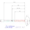 Holex Holex Pro Steel VHM fúró, Weldon DIN 6535 HB 8,7