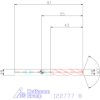 HOLEX Pro Steel VHM fúró, Weldon DIN 6535 HB 8