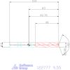Holex Holex Pro Steel VHM fúró, Weldon DIN 6535 HB 9,55