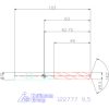 Holex Holex Pro Steel VHM fúró, Weldon DIN 6535 HB 9,5