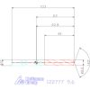 Holex Holex Pro Steel VHM fúró, Weldon DIN 6535 HB 9,6