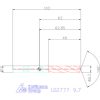 Holex Holex Pro Steel VHM fúró, Weldon DIN 6535 HB 9,7