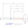 Holex Holex Pro Steel VHM fúró Whistle-Notch DIN 6535 HE 10,7