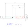 Holex Holex Pro Steel VHM fúró Whistle-Notch DIN 6535 HE 14,1