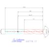 HOLEX Pro Steel VHM fúró Whistle-Notch DIN 6535 HE 17