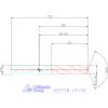 Holex Holex Pro Steel VHM fúró Whistle-Notch DIN 6535 HE 19/32