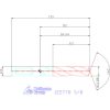 Holex Holex Pro Steel VHM fúró Whistle-Notch DIN 6535 HE 5/8