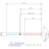 Holex Holex Pro Steel VHM fúró Whistle-Notch DIN 6535 HE 8,5