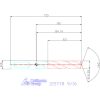 Holex Holex Pro Steel VHM fúró Whistle-Notch DIN 6535 HE 9/16