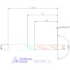 VHM fúró, hengeres szárral DIN 6535 HA 180° 11 mm