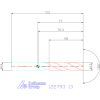 VHM fúró, hengeres szárral DIN 6535 HA 180° 13 mm