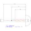 VHM fúró, hengeres szárral DIN 6535 HA 180° 14 mm