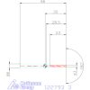 VHM fúró, hengeres szárral DIN 6535 HA 180° 3 mm