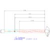 Garant VHM-HPC fúró Weldon DIN 6535 HB 12,8 mm