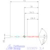 Garant VHM-HPC fúró Weldon DIN 6535 HB 3,4 mm