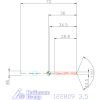 Garant VHM-HPC fúró Weldon DIN 6535 HB 3,5 mm